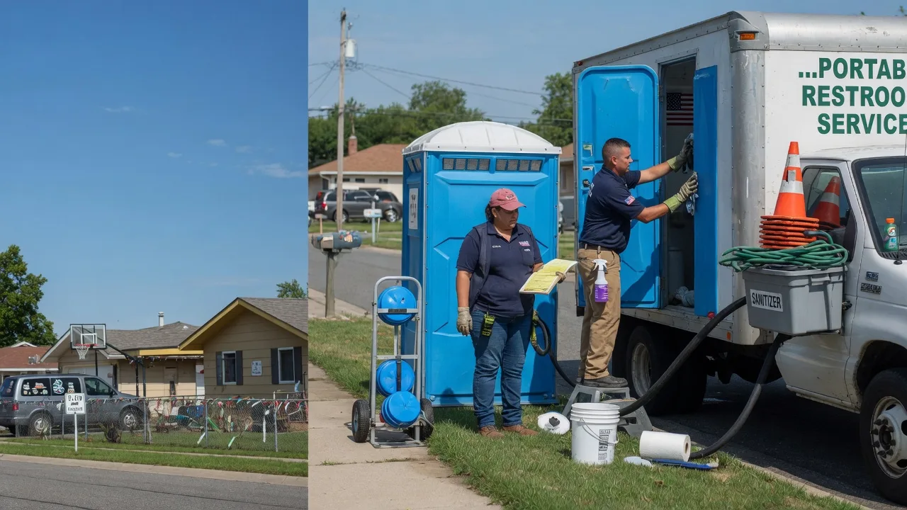 Portable Toilet Rental in Washington, IL near me